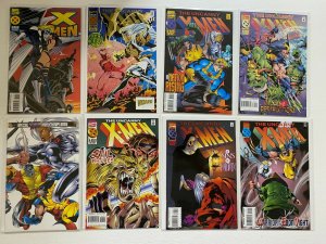 Uncanny X-Men lot #301-343 Marve33 pieces average 7.0 (range 6 to 8) (1993-'97) 