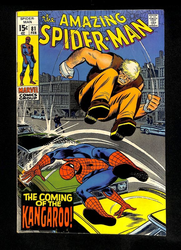 Amazing Spider-Man #81 Kangaroo Appearance!