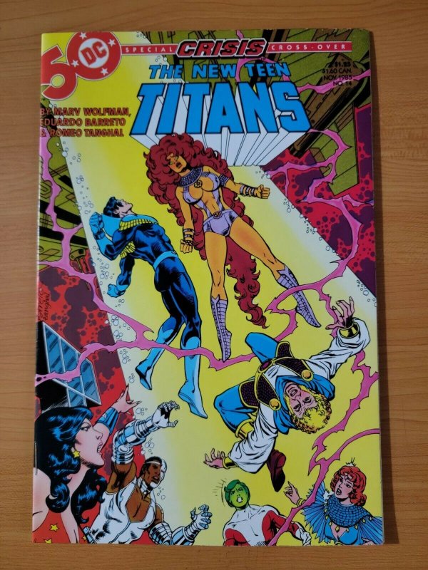 New Teen Titans #14 Direct Market Edition ~ NEAR MINT NM ~ 1985 DC Comics