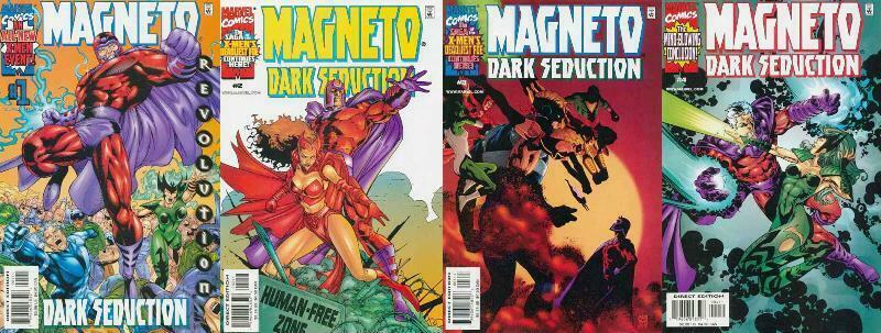 MAGNETO DARK SEDUCTION (2000) 1-4  COMPLETE!