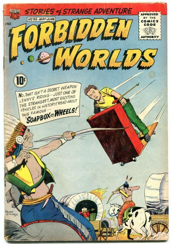 Forbidden Worlds #95 1961- Ogden Whitney- Silver Age VG-