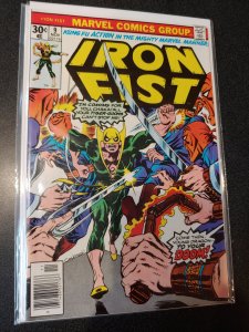 ​Iron Fist #9 Marvel Comics 1976 Claremont/Byrne Cockrum  VF/NM HIGH GRADE