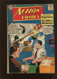 ACTION COMICS #250 (4.5) THE EYE OF METROPOLIS!