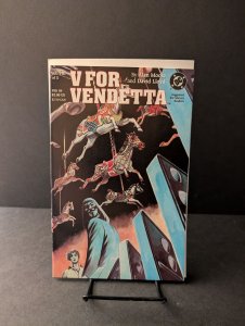 V for Vendetta #8 David Lloyd Cover (1989)