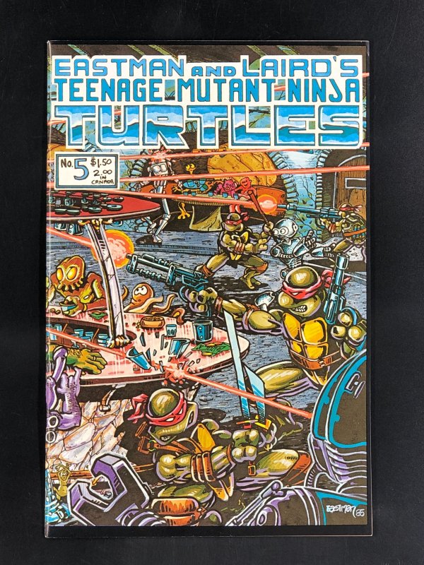 Teenage Mutant Ninja Turtles #5 (1985) NM 1st Print Wraparound Cover