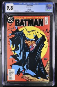 Batman 423 RARE 3rd Printing Variant Todd McFarlane Cover Art 1988 DC