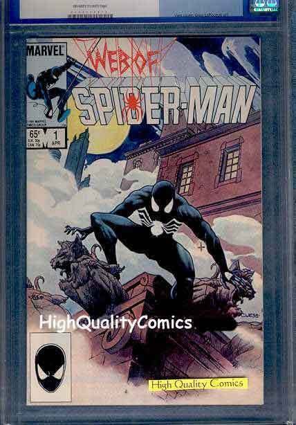 WEB OF SPIDER-MAN #1, CGC = 9.6, NM+, Charles Vess, more CGC in store