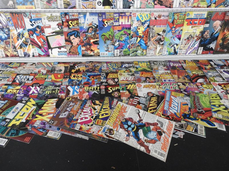 Huge Lot 190+ Comics W/ Thor, Batman, Ghost Rider, +More! Avg FN Condition!