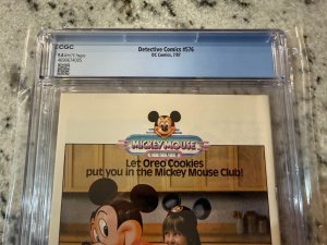 Detective Comics # 576 CGC Graded 9.4 DC Comic Book Year 2 Part 2 McFarlane JH25