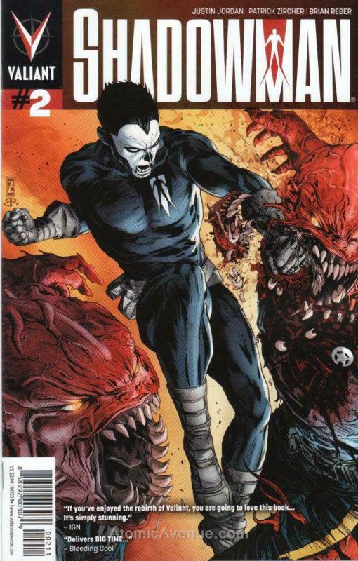 Shadowman (4th Series) #2 VF/NM; Valiant | save on shipping - details inside