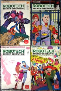 ROBOTECH: THE NEW GENERATION #1-24 (1985) short one issue, nice VG-F/better