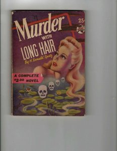 3 Books The Bright Face of Danger Murder With Long Hair Texas Man Western JK12