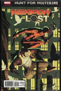 Hunt For Wolverine: Weapon Lost #4 Variant Cover (2018) Wolverine