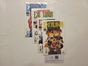 4 Excalibur Marvel Comic Books #1 2 3 4 40 RC39