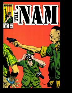 Lot of 12 The 'Nam Marvel Comics 23 34 24 25 26 27 28 29 30 32 33 35 Vietnam DS1