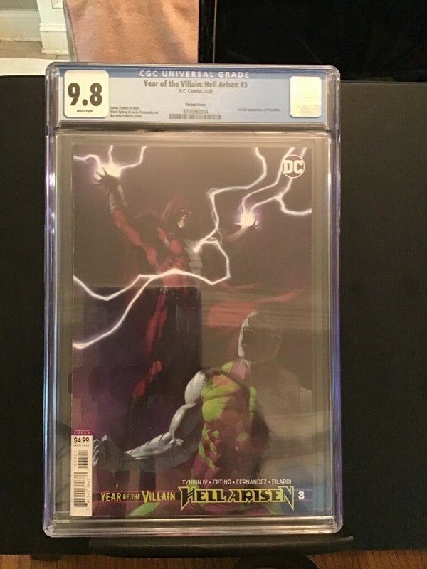 Year of the Villian: Hell Arisen #3 Cover B CGC 9.8 