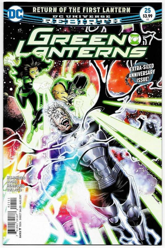 Green Lanterns #25 Rebirth Main Cvr (DC, 2017) NM