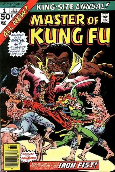 Master of Kung Fu (1974 series) Annual #1, VF- (Stock photo)