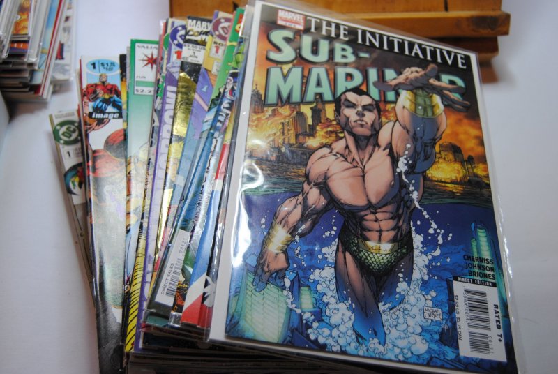 50 Number Ones, Lot of 50 #1 Comics, all different.