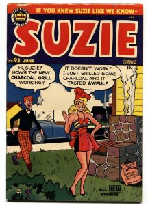 SUZIE #93 comic book 1949-ARCHIE COMICS-GINGER-KATY KEENE-vf-