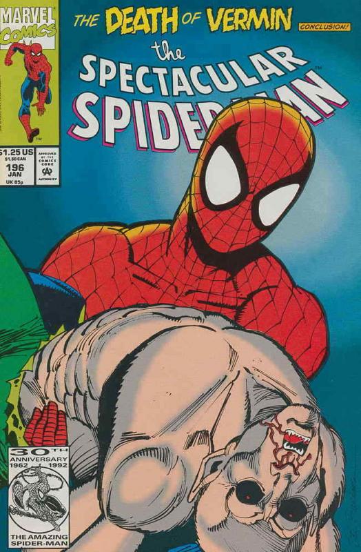 Spectacular Spider-Man, The #196 FN; Marvel | save on shipping - details inside