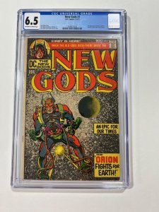 New Gods 1 CGC 6.5 OW/W Pages DC Comics 1971 