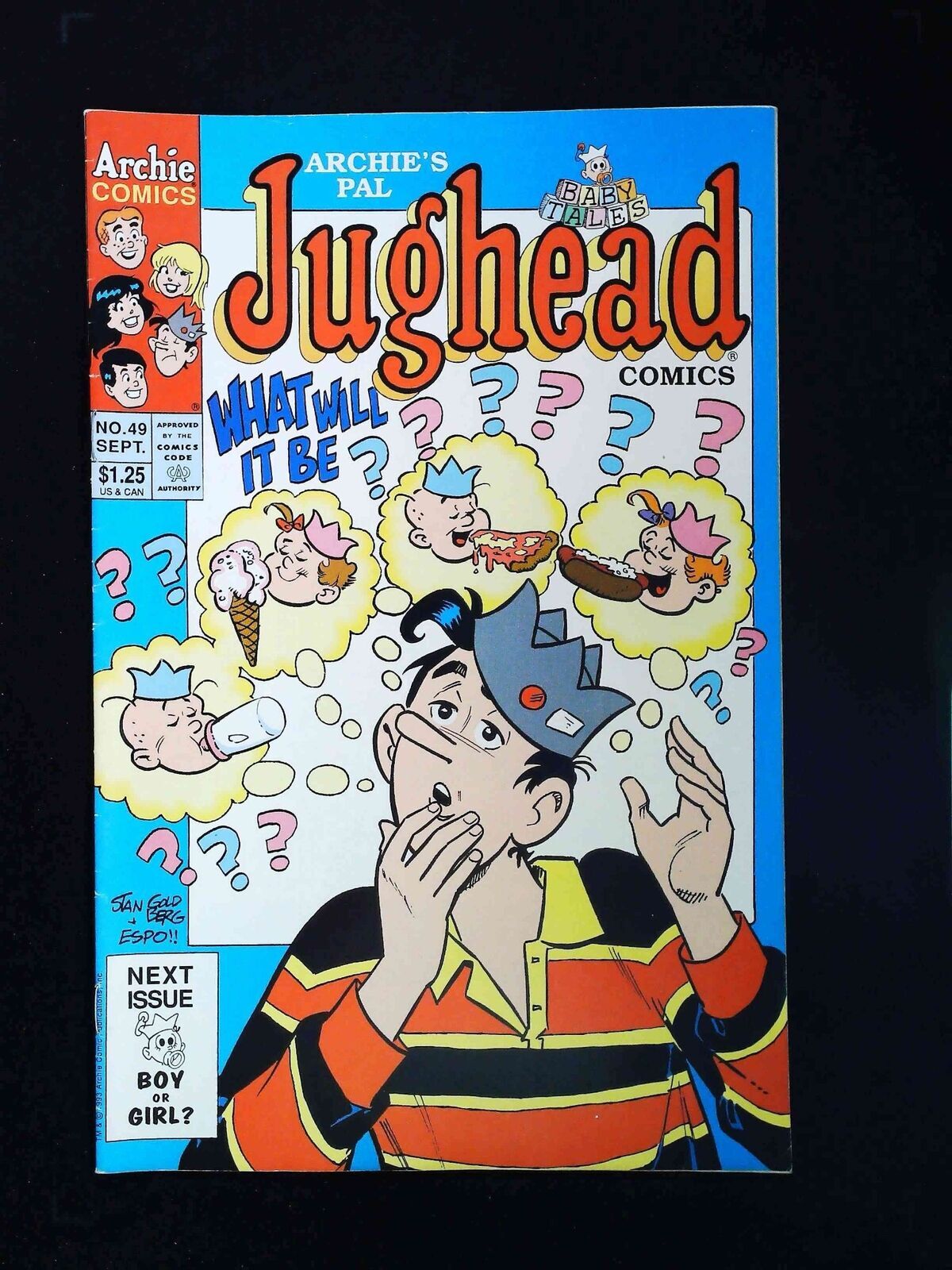 Jughead 49 2nd Series Archie Comics 1993 Vf Comic Books Modern Age Archie Comics