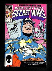 Marvel Super-Heroes Secret Wars #7 1st New Spider-Woman!
