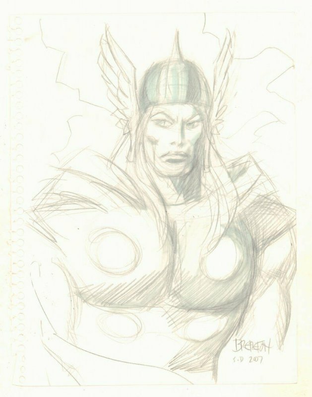 The Mighty THOR ! Pencil sketch. – Arena Animation, Andheri West