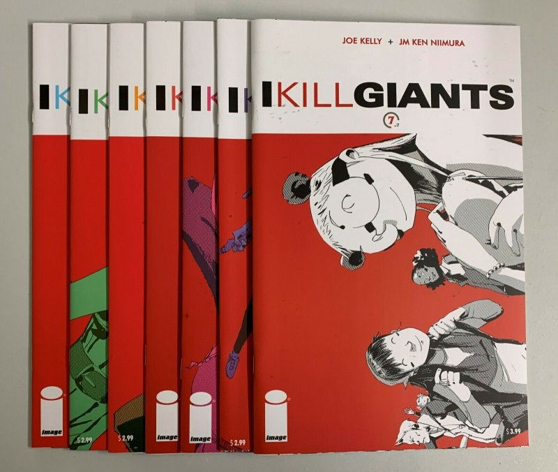 I Kill Giants #1-7 Set (Image 2008) 1 2 3 4 5 6 7 Joe Kelly (9.0+)