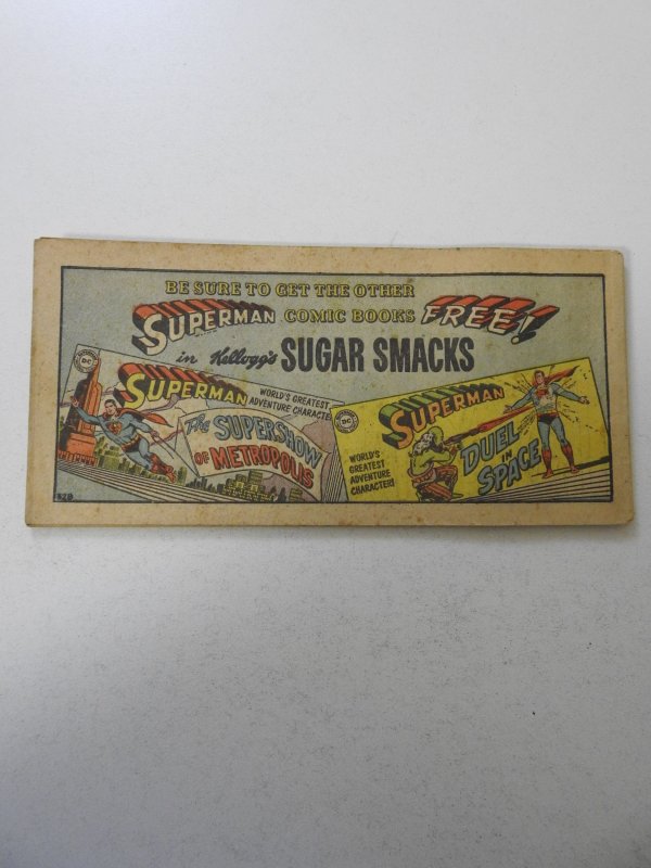 Superman: The Superman Time Capsule! Kellogg's Mini Comic Giveaway FN- s...