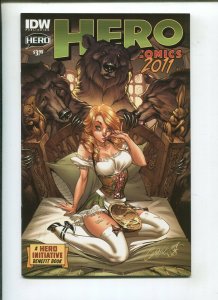 HERO COMICS 2011 (NM-) CAMPBELL COVER