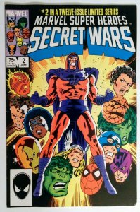 Secret Wars #2, Cover art by Mike Zeck