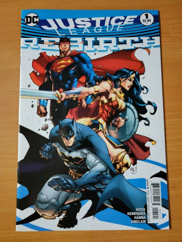 Justice League #1 B Madureira Variant ~ NEAR MINT NM ~ 2016 DC Comics