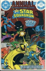 All-Star Squadron Annual #3 VG; DC | low grade comic - save on shipping - detail