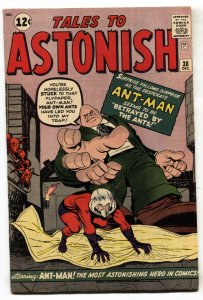 Tales To Astonish #38 1962-marvel-ant-man-1st Egghead VF-trimmed