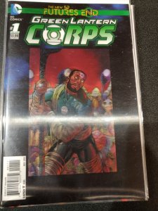 FUTURES END NEW 52 GREEN LANTERN CORPS #1 3D LENTICULAR COVER NEW NEAR MINT