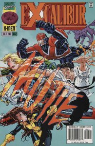 Excalibur #102 (with card) VF ; Marvel | Warren Ellis