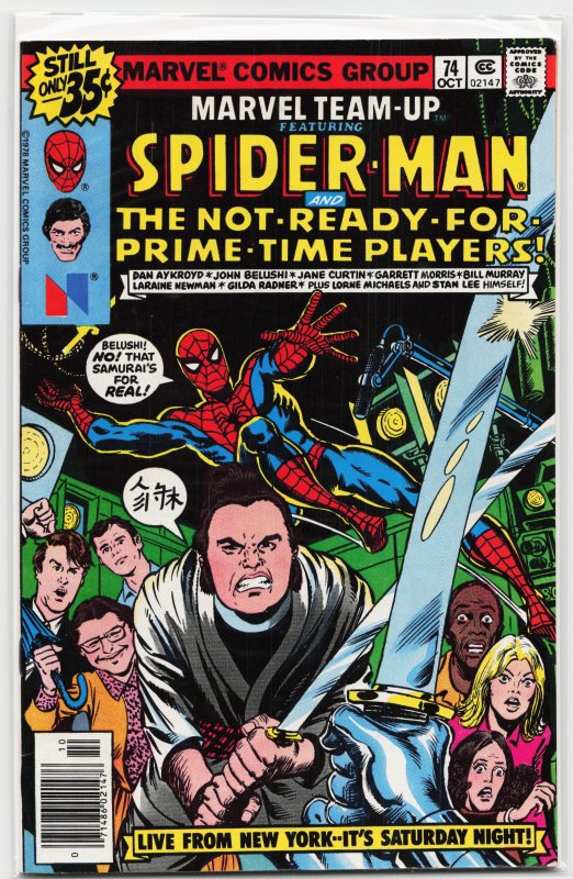 Marvel Team-Up #74 (1978) Dan Akroyd