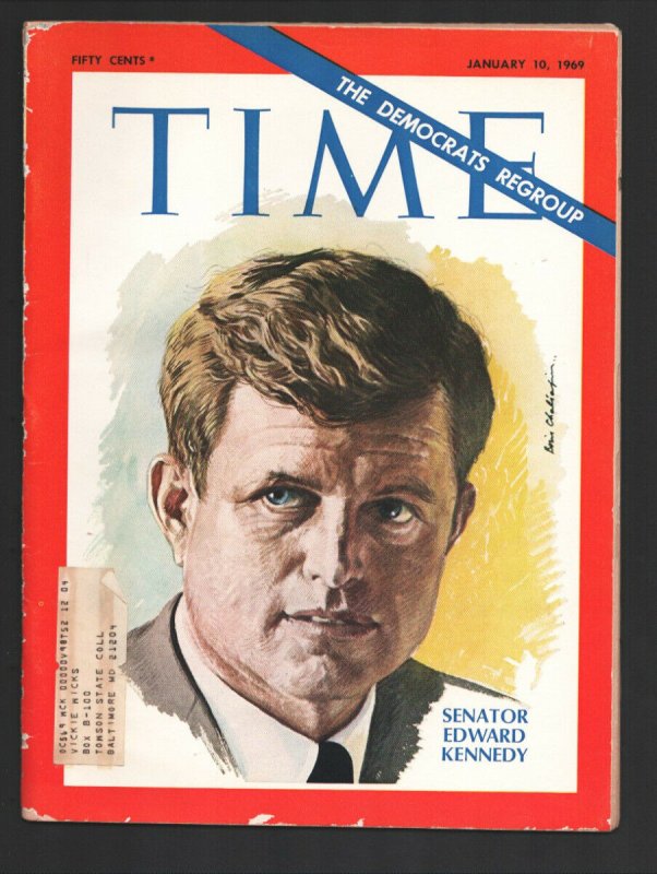 Time 1/10/1969-Sen. Edward Kennedy-Cuba-10 Years of Castro-Democrat problems-...