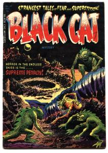 Black Cat Mystery #47 195 COMIC BOOK Space horror-PCH-FN
