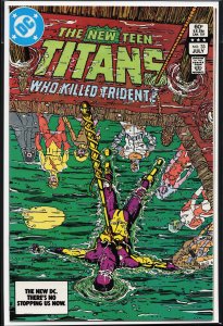 The New Teen Titans #33 Direct Edition (1983) Teen Titans