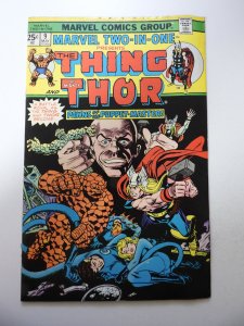Marvel Two-in-One #9 (1975) FN- Condition