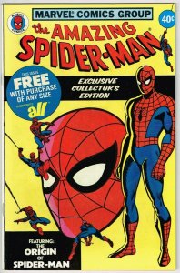 Amazing Spider Man All Detergent Giveaway #1 (1979) - 7.5 VF- *Origin Spiderman 
