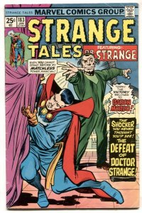 STRANGE TALES #183 1976- Dr Strange- Steve Ditko G/VG