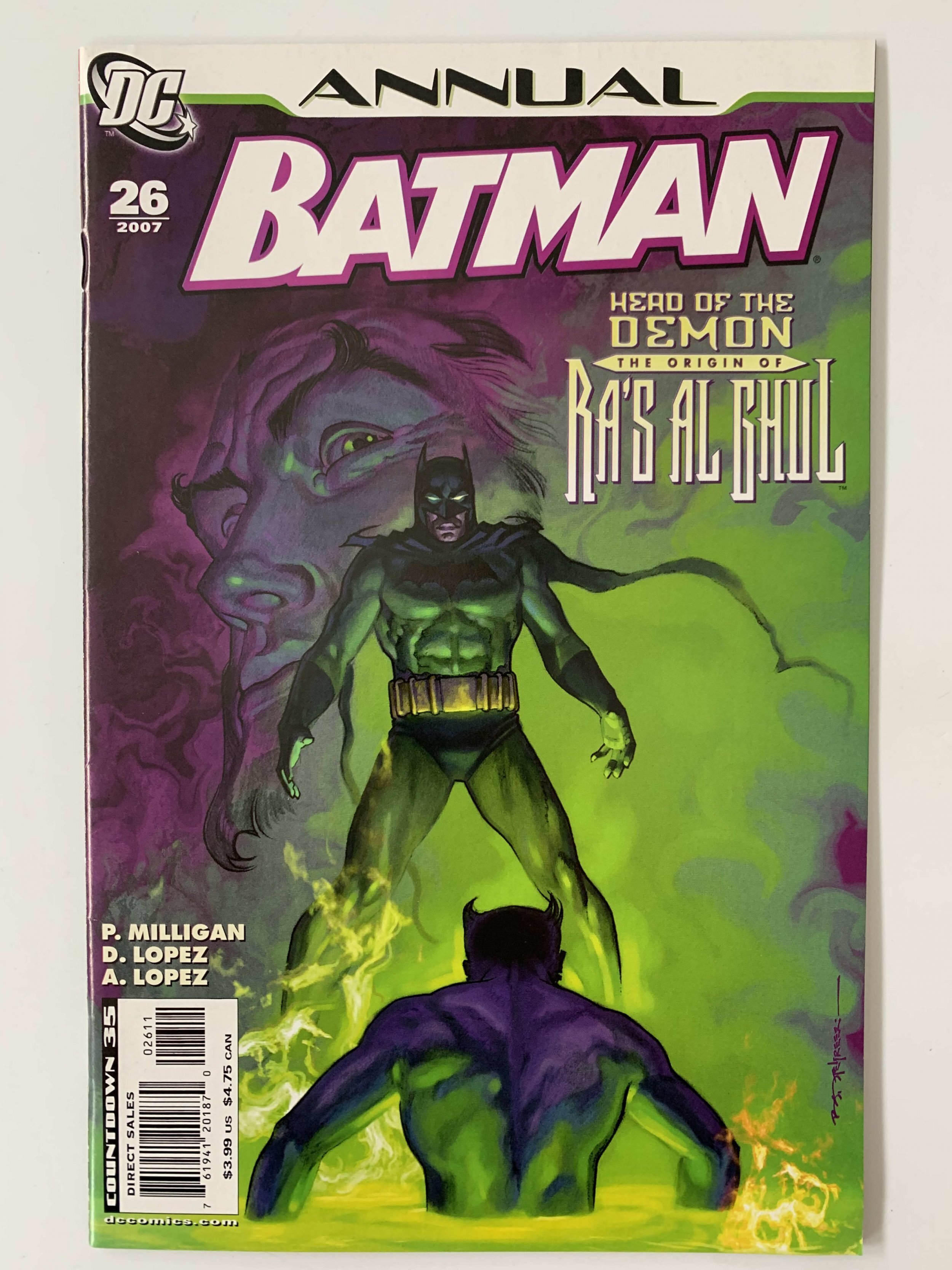 Batman Annual #26 (2007) | Comic Books - Modern Age, DC Comics, Batman,  Superhero / HipComic