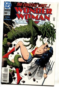 WONDER WOMAN #92--Bolland cover---DC-- 1994-- comic book