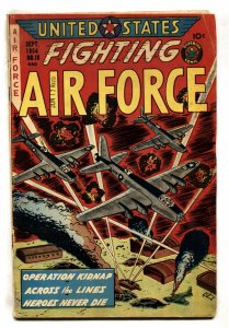 United States Fighting Air Force #10 war comic book 1954- dirigible