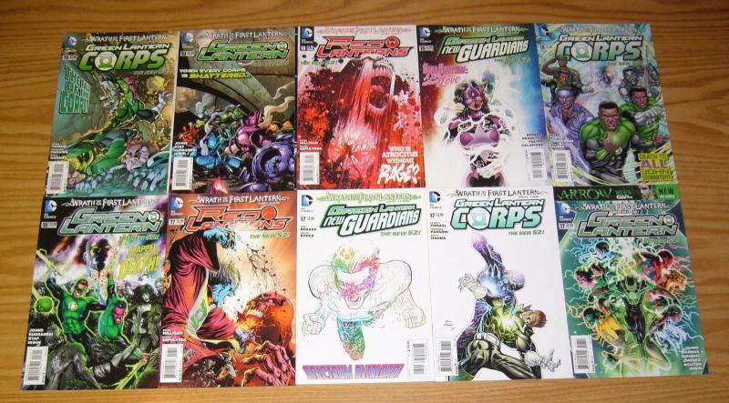 Green Lantern: Wrath of the First Lantern #1-12 VF/NM complete story + epilogues