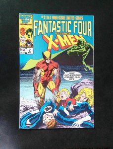 Fantastic  Four X-Men #2  MARVEL Comics 1987 VF+